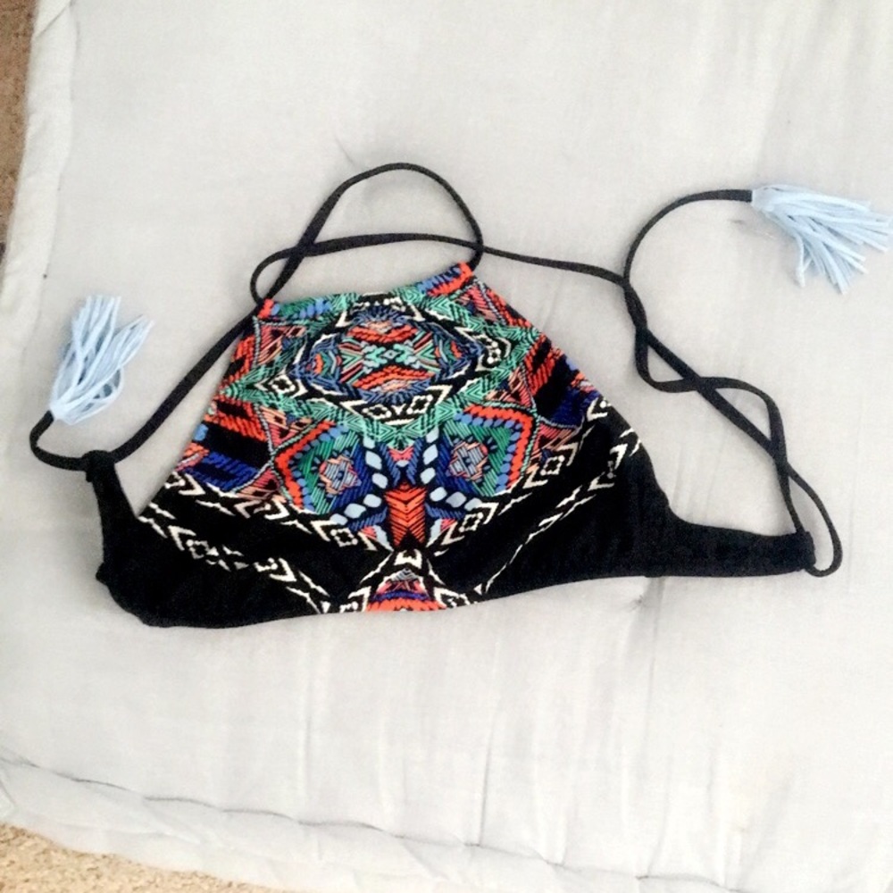 Halter bathing suit top